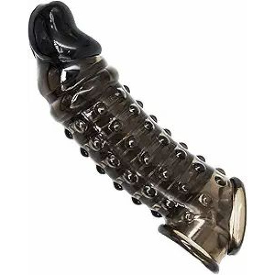 VIP26 170*50mmPenis Sleeve Cock Enlarger Male Length and Girth Extender Male Delay Ejaculation Enhancement Dual Support Sheath