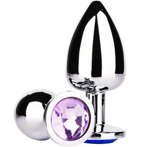 VIP12 Metal Butt Plug Anal Dilator Gay Butt Plug BDSM Sex Toy Adult Couple (Choose One of Large, Medium or Small)