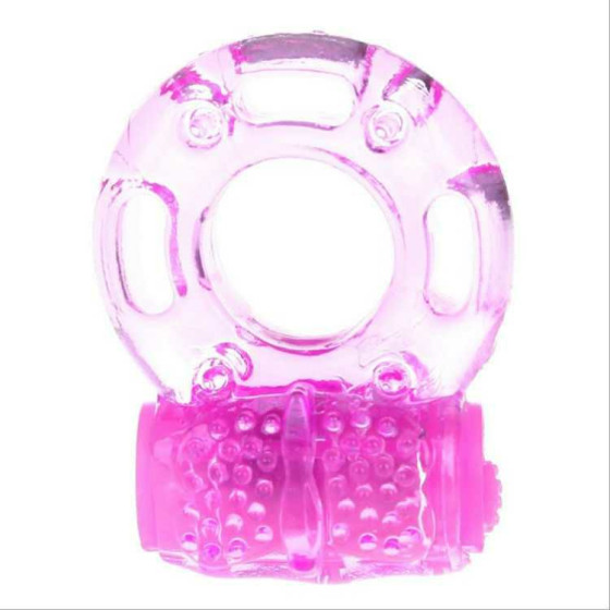 VIP18 2 PCS Vibrating Penis Ring Cock Ring Vibrator Clitoral Stimulator Penis Erect Erection Enhance Sex Product