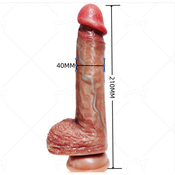 vip32 8.4in 21cm Extra Super Long Dildo Anal Plug Sex Toys ,Strong Suction Cup Soft Flexible Strap on Dildo