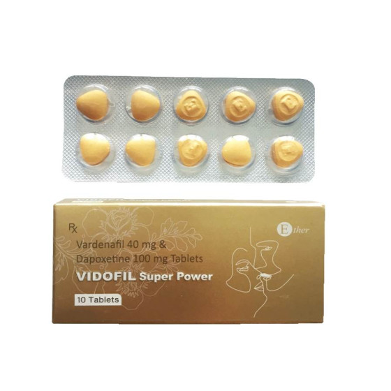 VIP59 Vardenafil 40mg + Daropride 100mg Enhancement and Delay Dual Effects