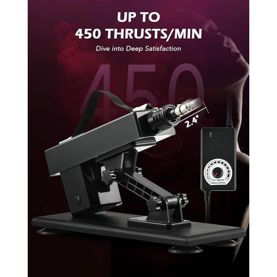 vip53 Fully automatic sex machine with 3 dildos, adjustable adult sex toys love machine for vaginal anal massage masturbation