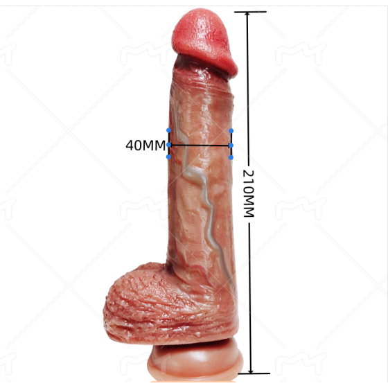 vip32 8.4in 21cm Extra Super Long Dildo Anal Plug Sex Toys ,Strong Suction Cup Soft Flexible Strap on Dildo