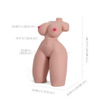 HT127 66*33*20cm 14.8kg Half-body sex doll sex toy masturbator adult toy